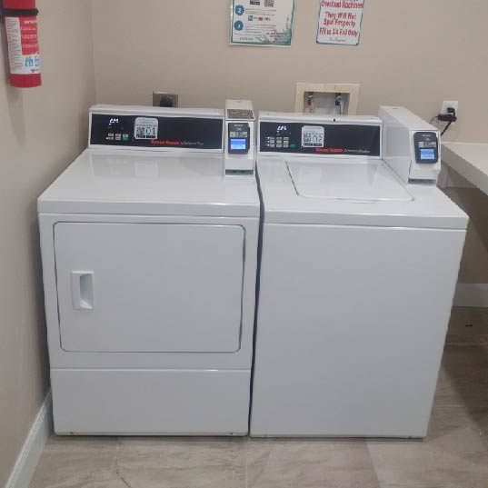 On-Site Laundry Facilities at Rocking R's RV Ranch On-Site Laundry Facilities at Rocking R's RV Ranch